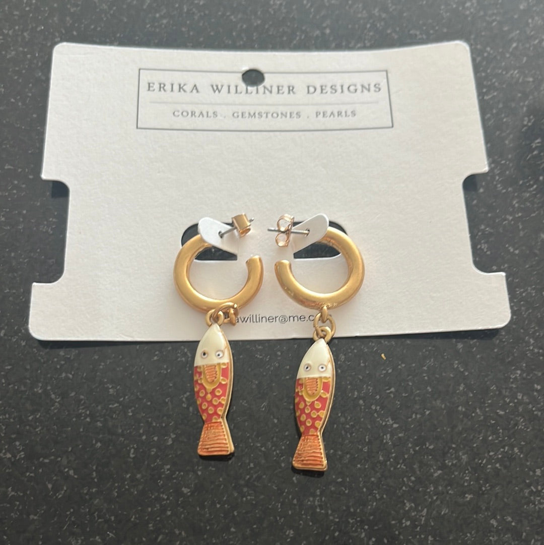 La Pesca Earrings by Erika Williner