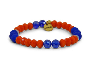 Erimish Drew Blue and Orange Bracelet