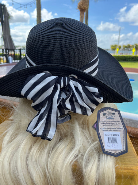 Kallina Sun Hat with Black Ribbon Band and Bow - UPF 50 + - Like New Kallina Hats for Women on Sale up to 90% Off: Poshmark main image 3